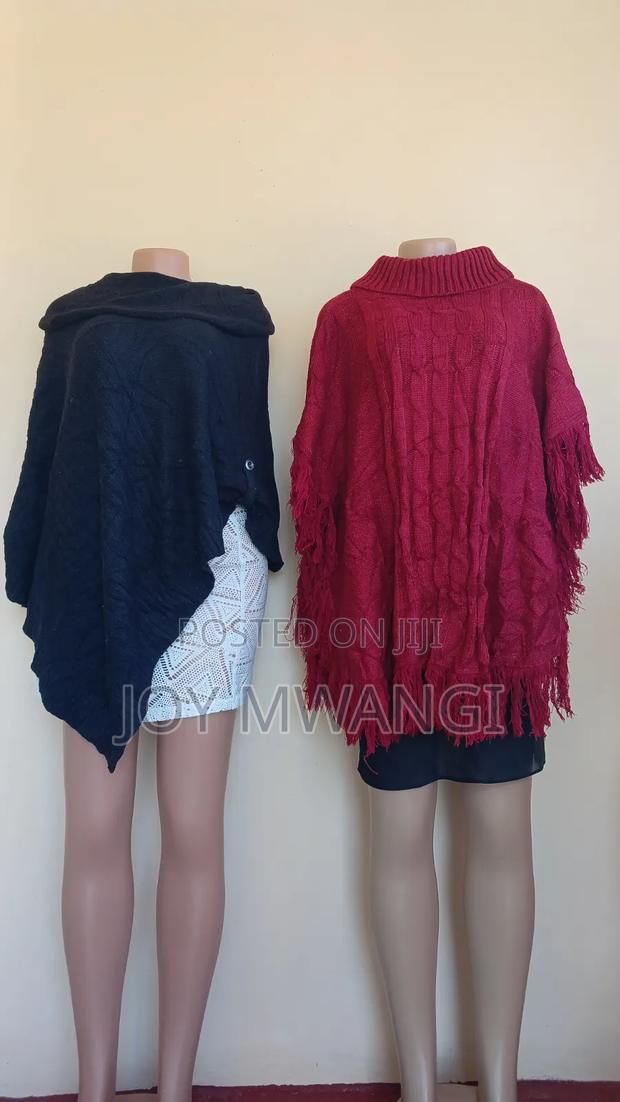 Ladies Warm Ponchos - thumbnail 4