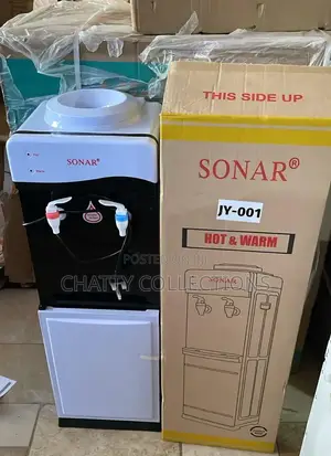 Black and White Sonar Jy-001 Hot and Normal Water Dispenser