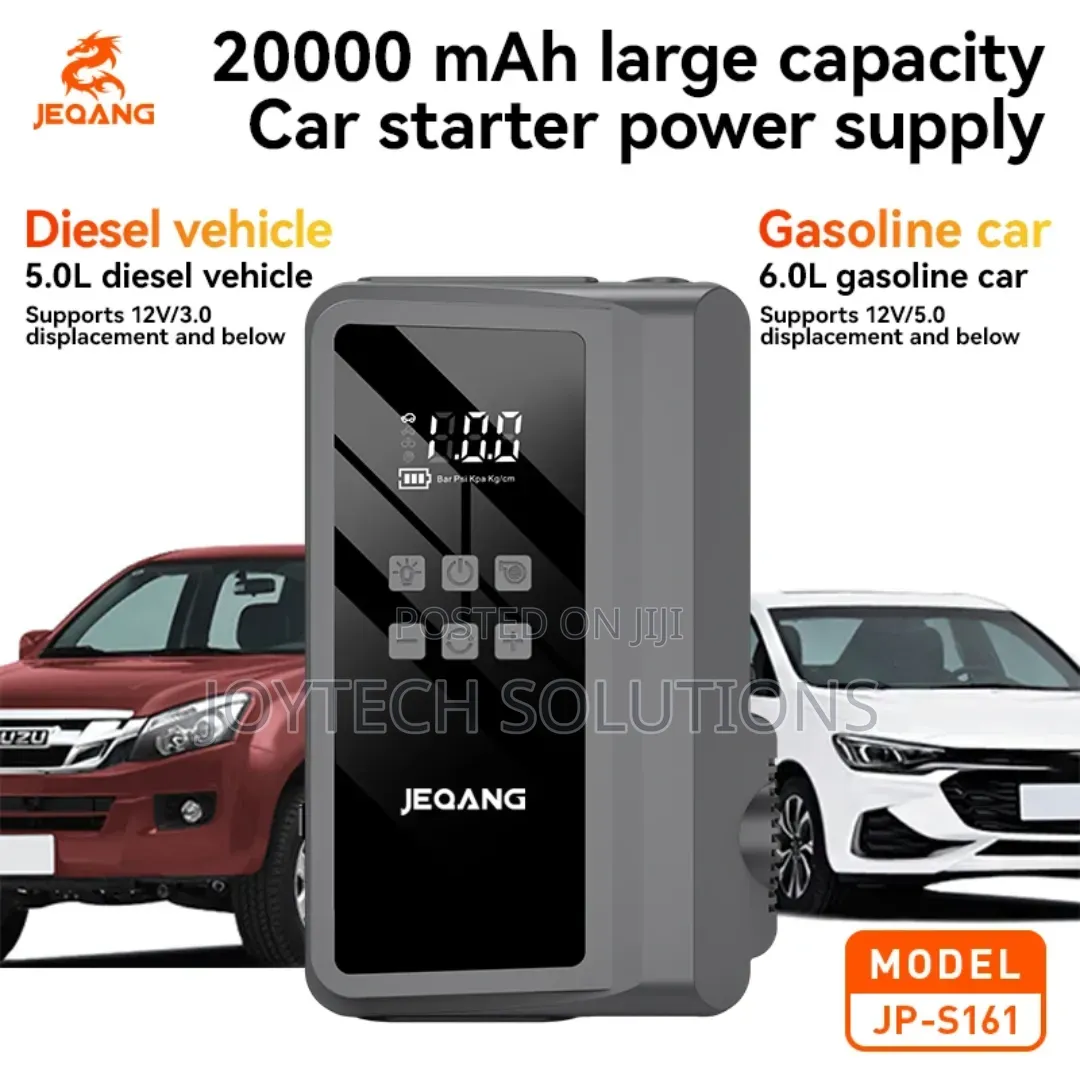 Car Jump Starter With Inflator and Blower