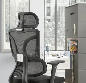 Office Chair; Premium Orthopedic Executive High Backrest Office Seat