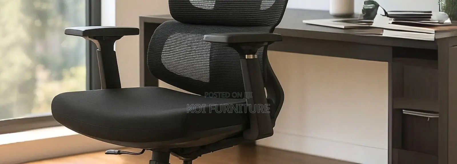 Office Chair; Premium Orthopedic Executive High Backrest Office Seat