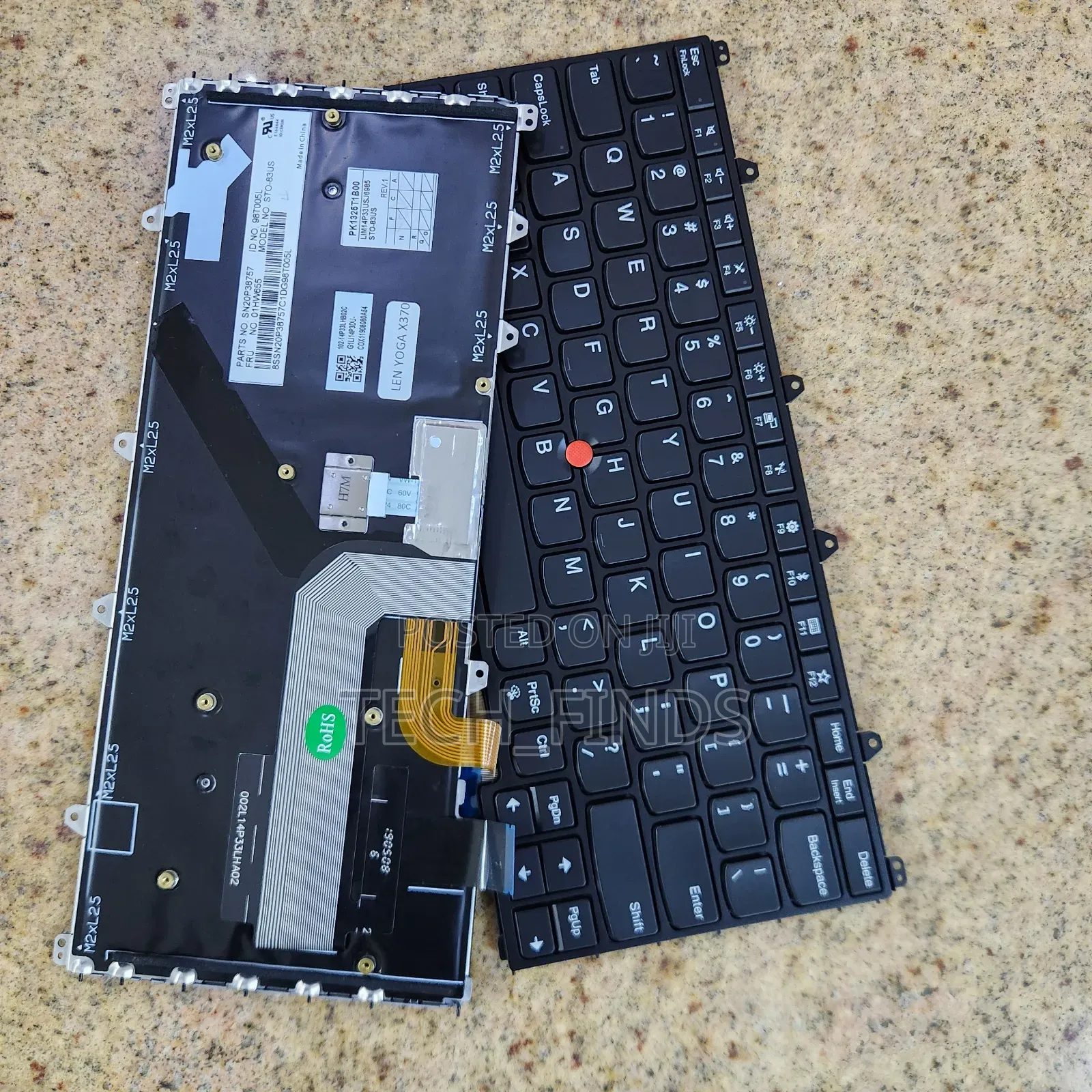 Lenovo Yoga 370 Laptop Keyboard Backlit Us78