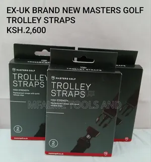 Ex-Uk Brand New Masters Golf Trolley Straps