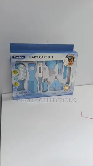 Blue Baby Care Set / Baby Grooming Set