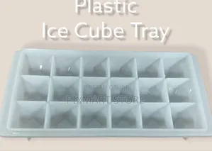 Plastic Ice Cube Tray – Durable Reusable Food Grade