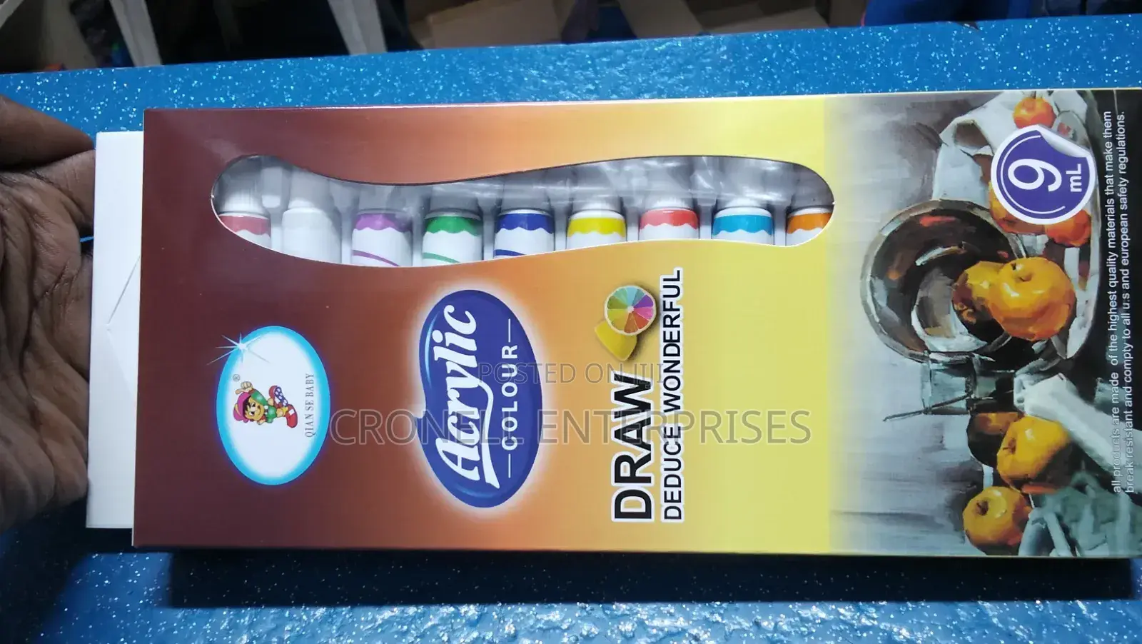 Acrylic Paint 12pcs 9ml