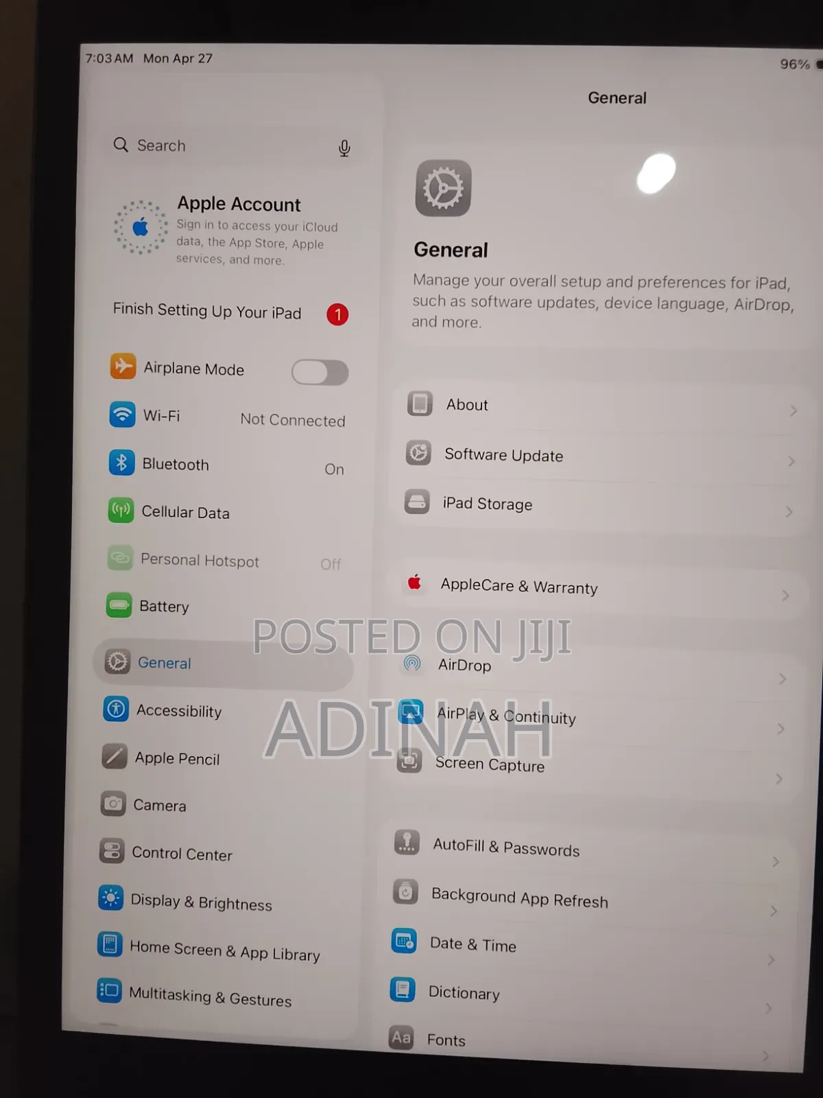 Apple iPad 10.2 (2020) 32 GB Gray