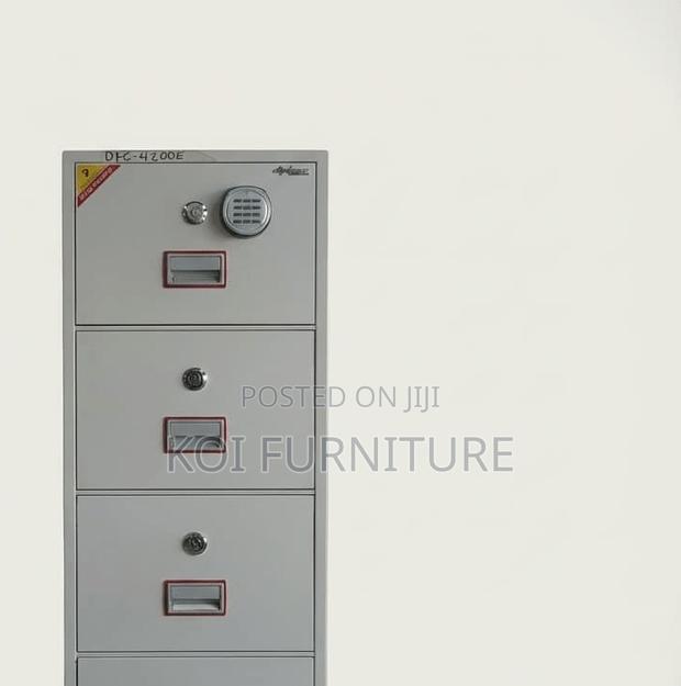 Office Safes; Executive 4 Drawered Fireproof Diplomatic Safe - thumbnail 3