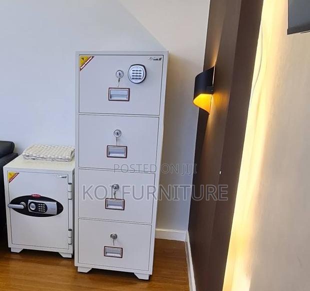 Office Safes; Executive 4 Drawered Fireproof Diplomatic Safe - thumbnail 6
