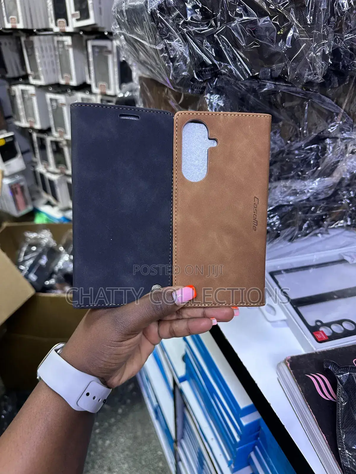 Samsung a Series Leather Case Me Flip Phone Covers / Phone Cases