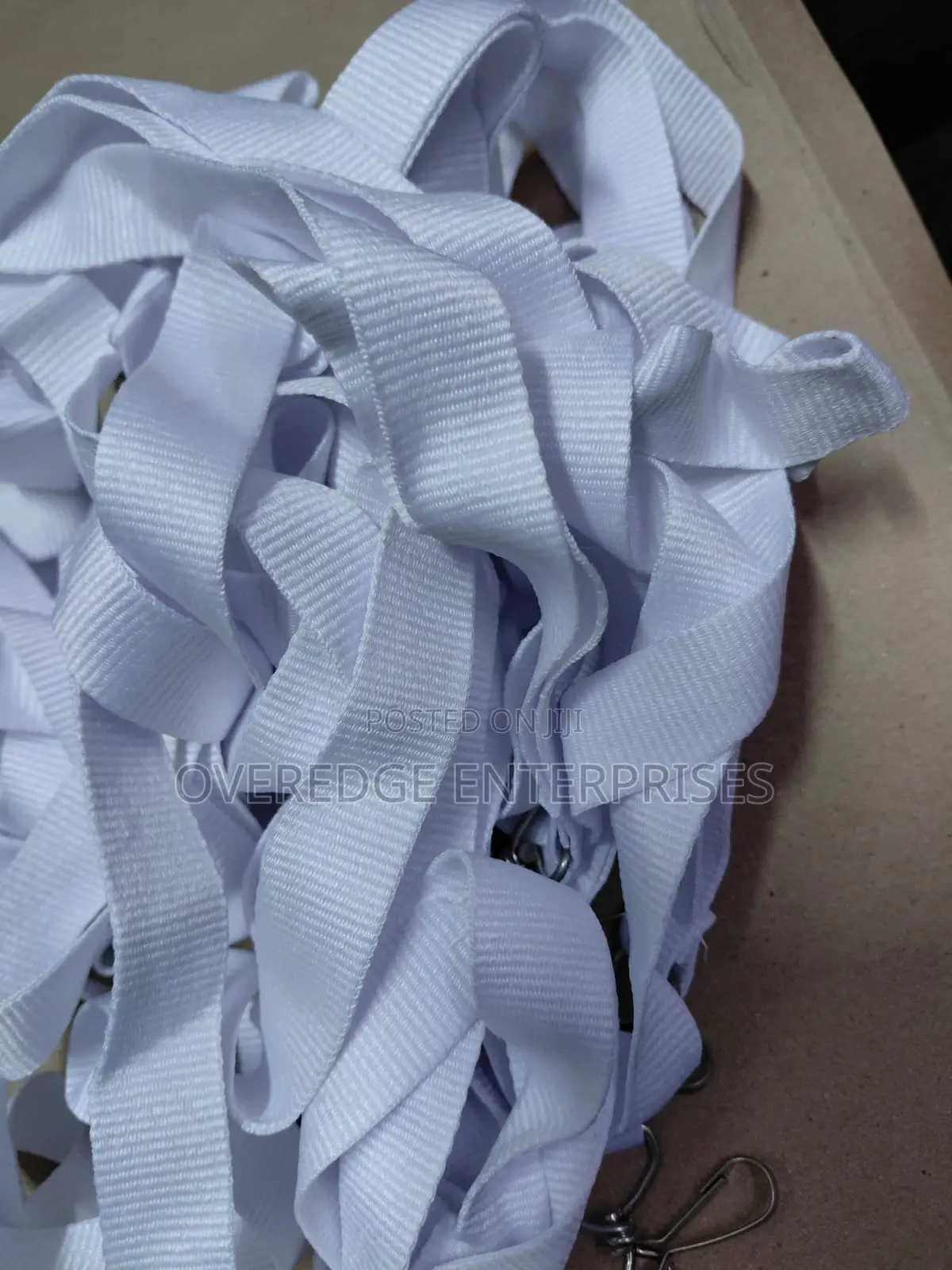 White Neck Straps
