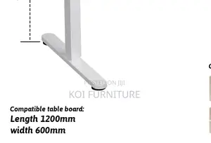 Office Desk; 1.6 Meter Electric Standing Adjustable Modern Desk