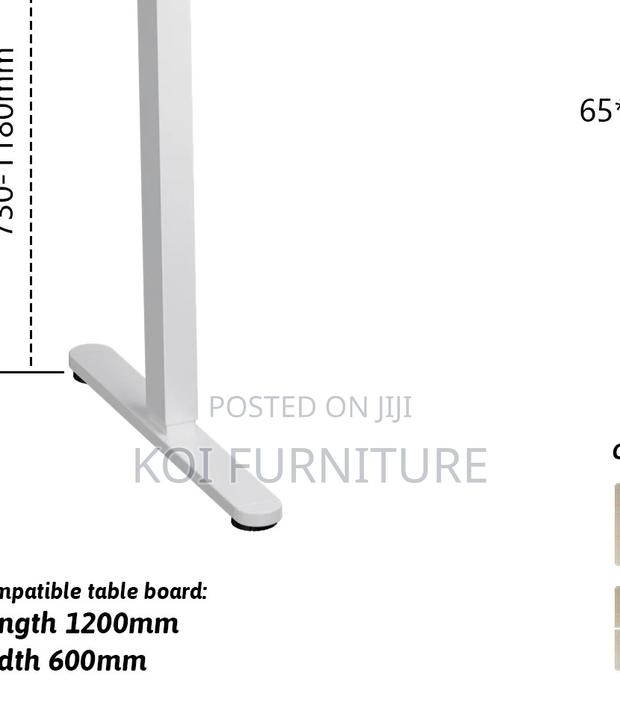 Office Desk; 1.6 Meter Electric Standing Adjustable Modern Desk - thumbnail 6