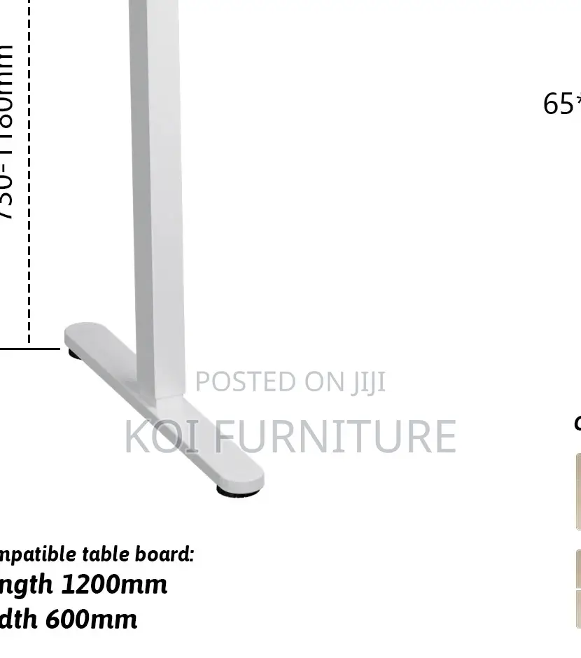 Office Desk; 1.6 Meter Electric Standing Adjustable Modern Desk