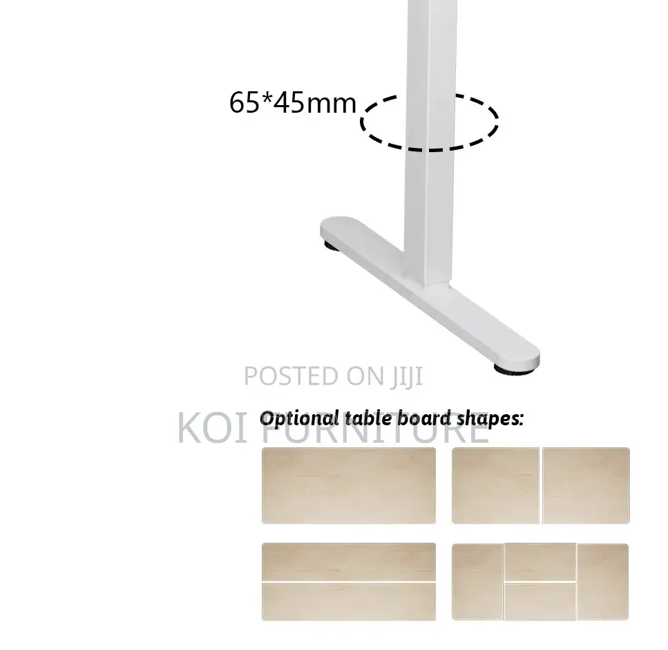 Office Desk; 1.6 Meter Electric Standing Adjustable Modern Desk