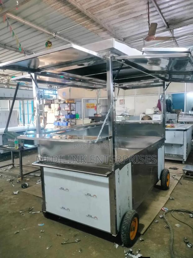 Customized Preparation Area Made of Stainless Steel