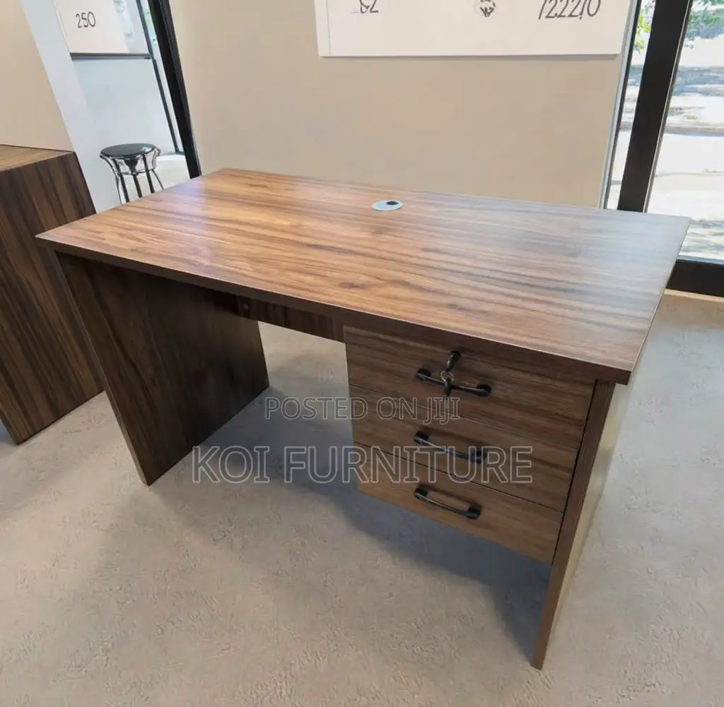 Office Desk; 1.2 Meters Home Office Study Writing Desk With Drawers