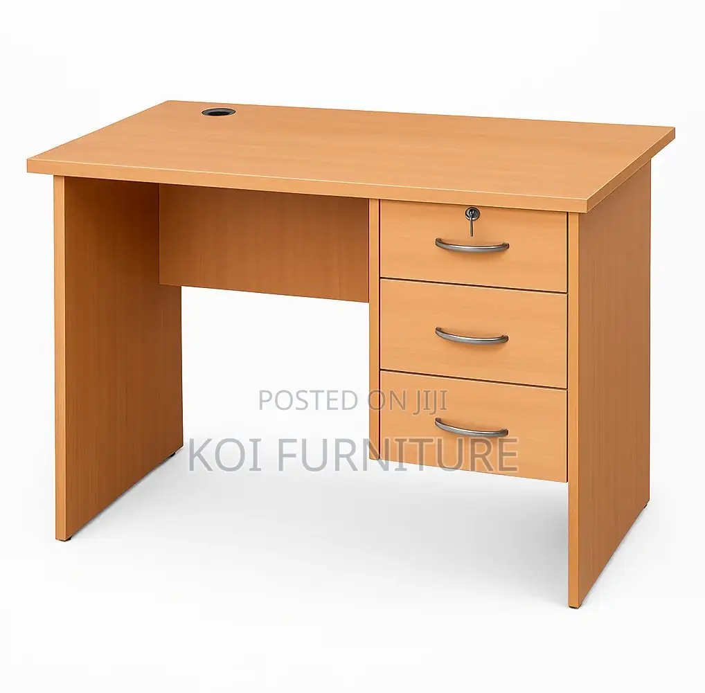 Office Desk; 1.2 Meters Home Office Study Writing Desk With Drawers