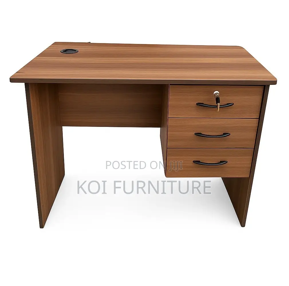 Office Desk; 1.2 Meters Home Office Study Writing Desk With Drawers
