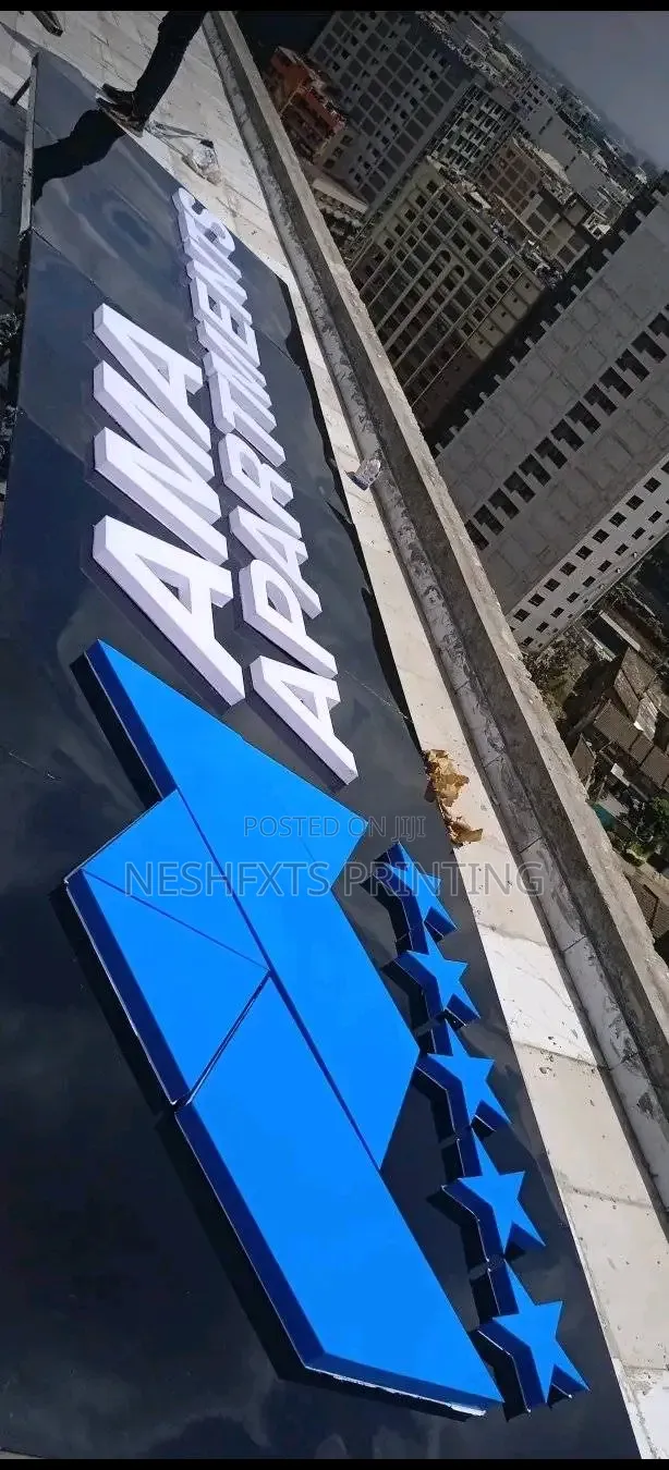 Durable 3d Arcrilic Signboard