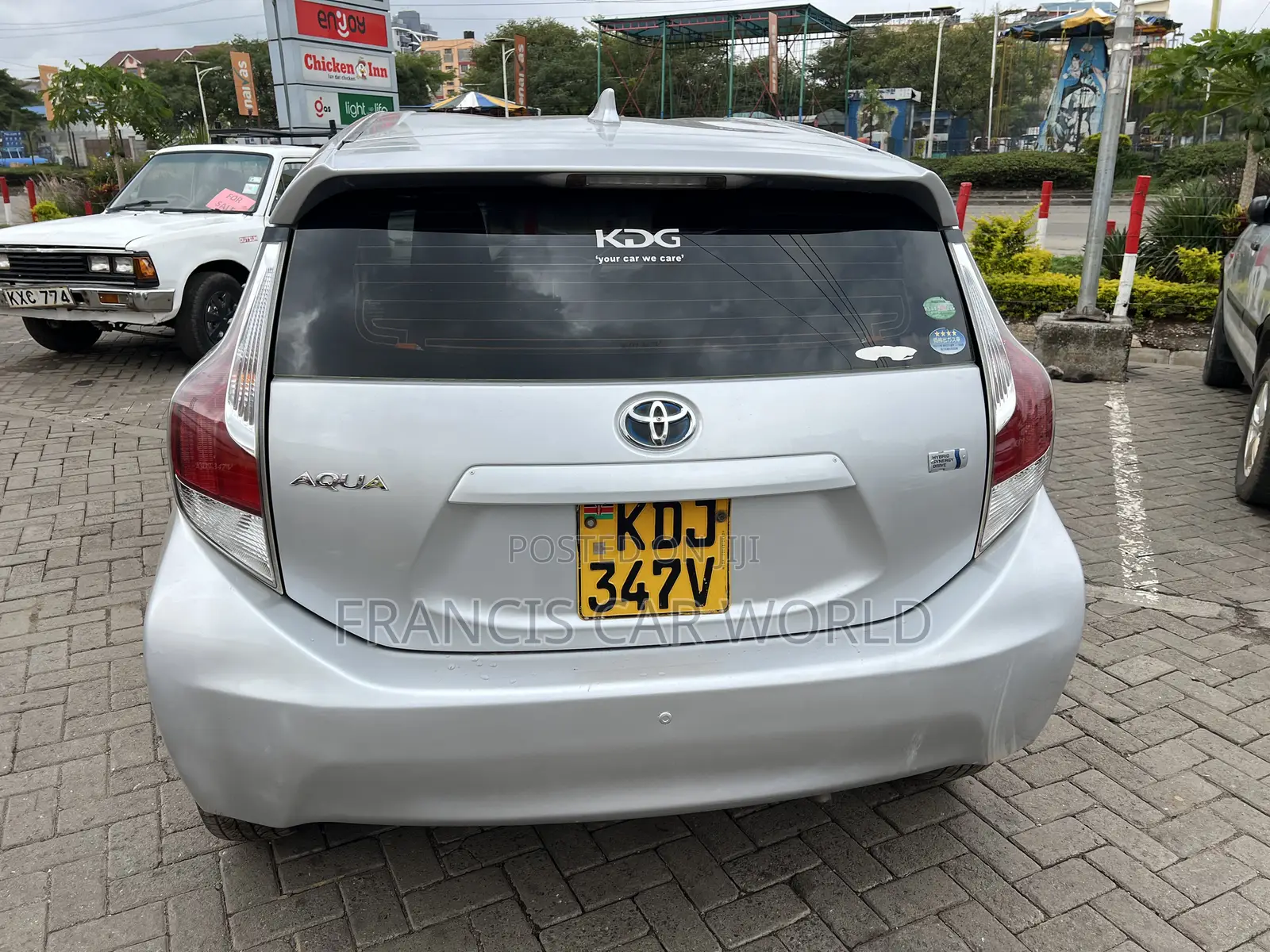Toyota Aqua 2015 Silver