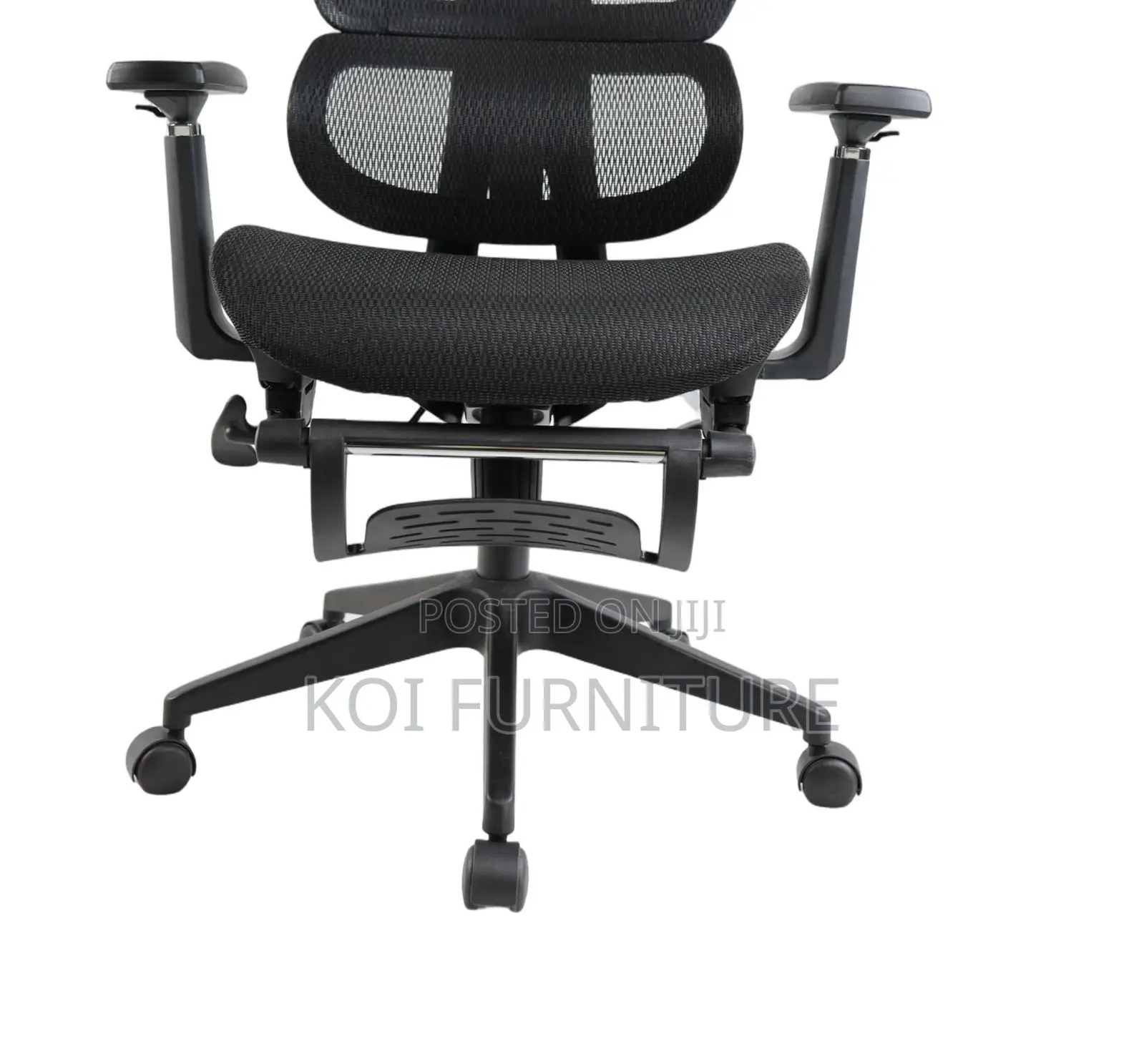 Office Chairs; Executive Orthopedic Office Seat With Footrest