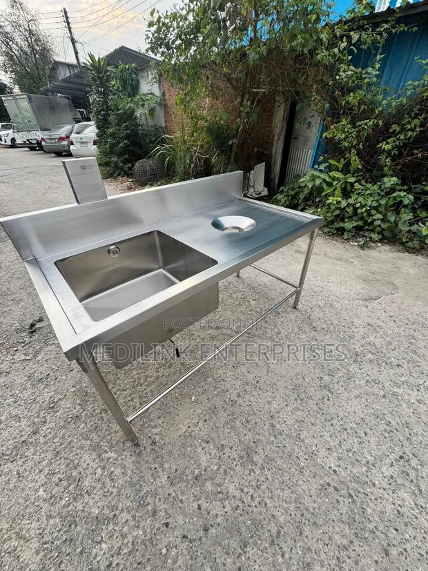 Stainless Hospital Sluice Sink