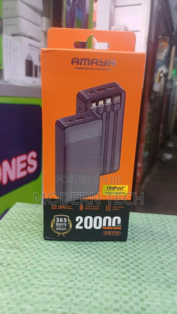Amaya 20,000mah High-Speed 22.5w Portable Charger