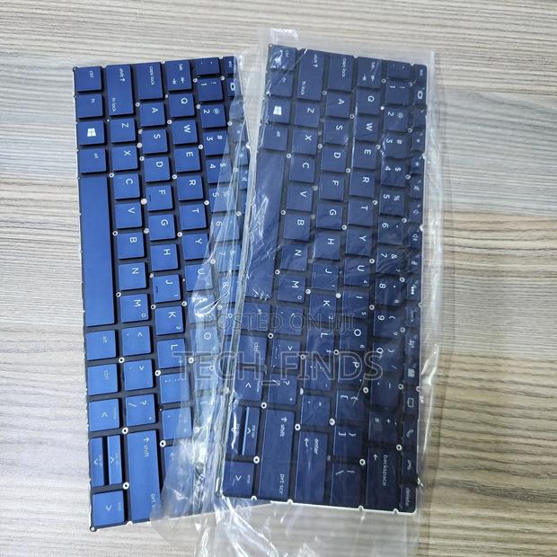 Us Keyboard for Hp Elite Dragonfly G2 Backlit Laptop - thumbnail 2