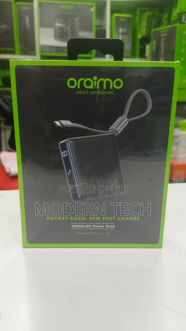 Oraimo 20,000mah 30w Rapid Charging Powernova L21 Battery Pack - thumbnail 4