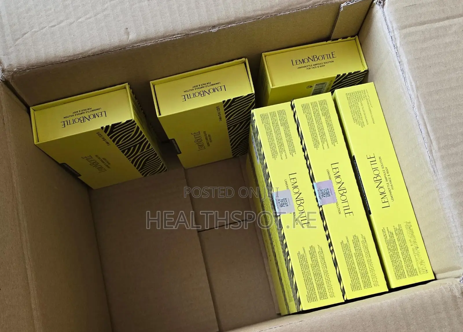 Lemon Bottle Fat Dissolver Solution