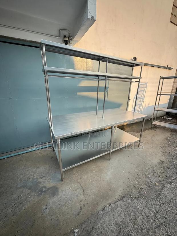 Service Bay Pan /Customized Rack With a Storage Area