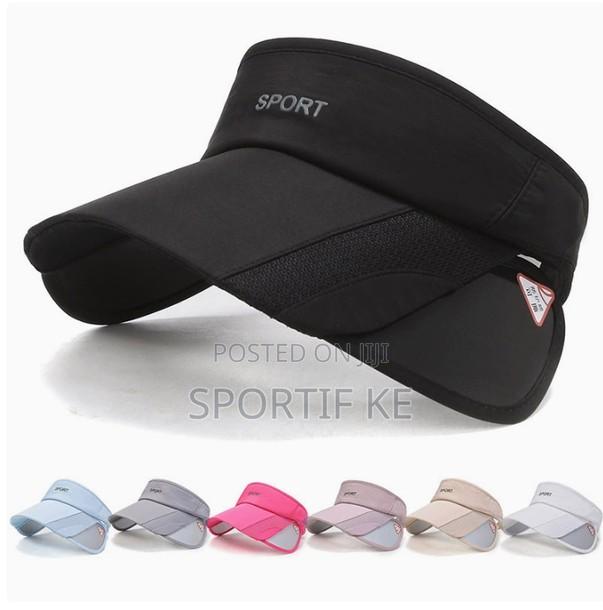 Unisex Adjustable Sports Sun Visor Cap - thumbnail 2