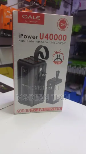 Oale 40,000mah High-Speed 22.5w Portable Charger