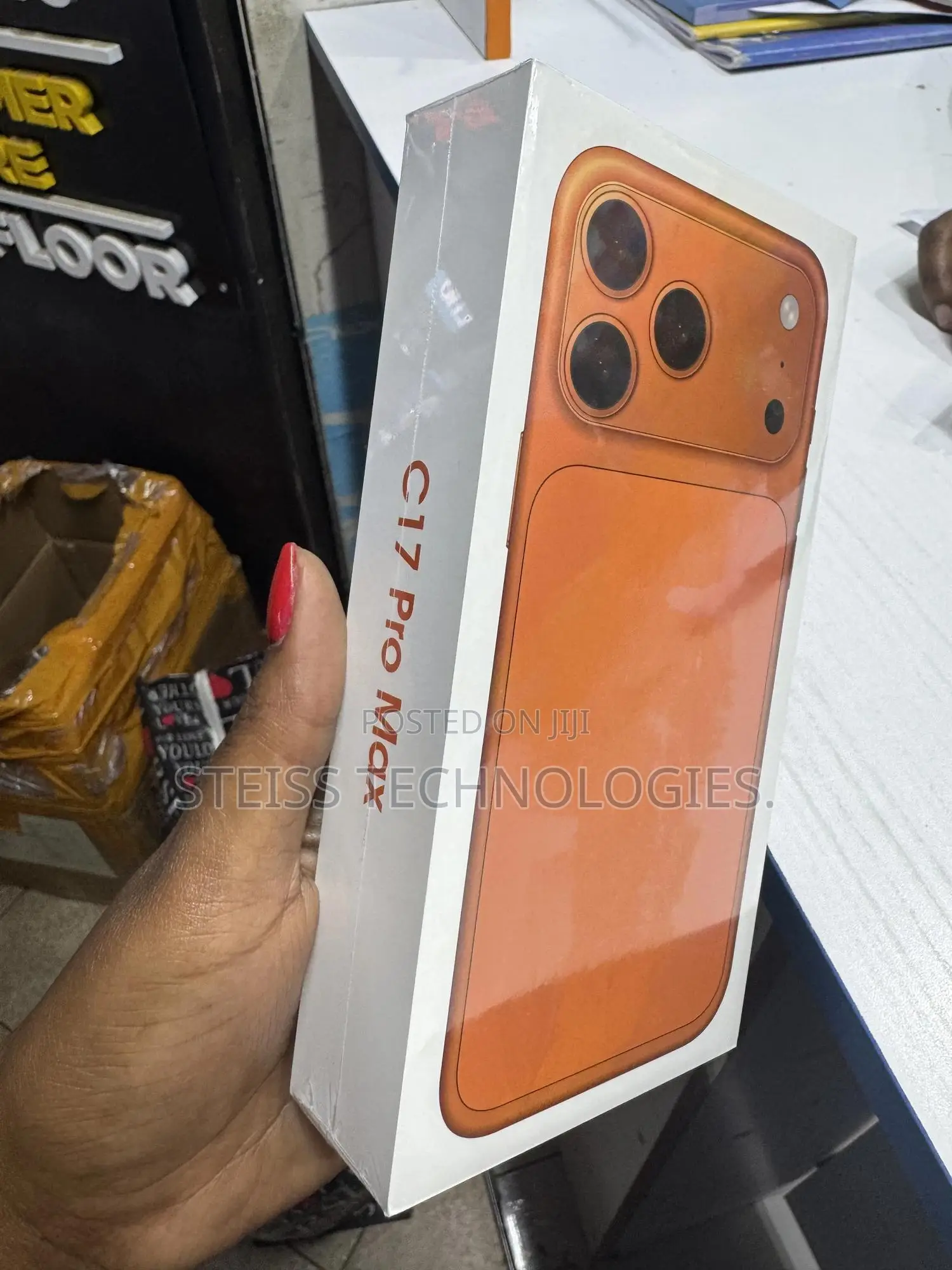 New Mobile Phone 128 GB Orange