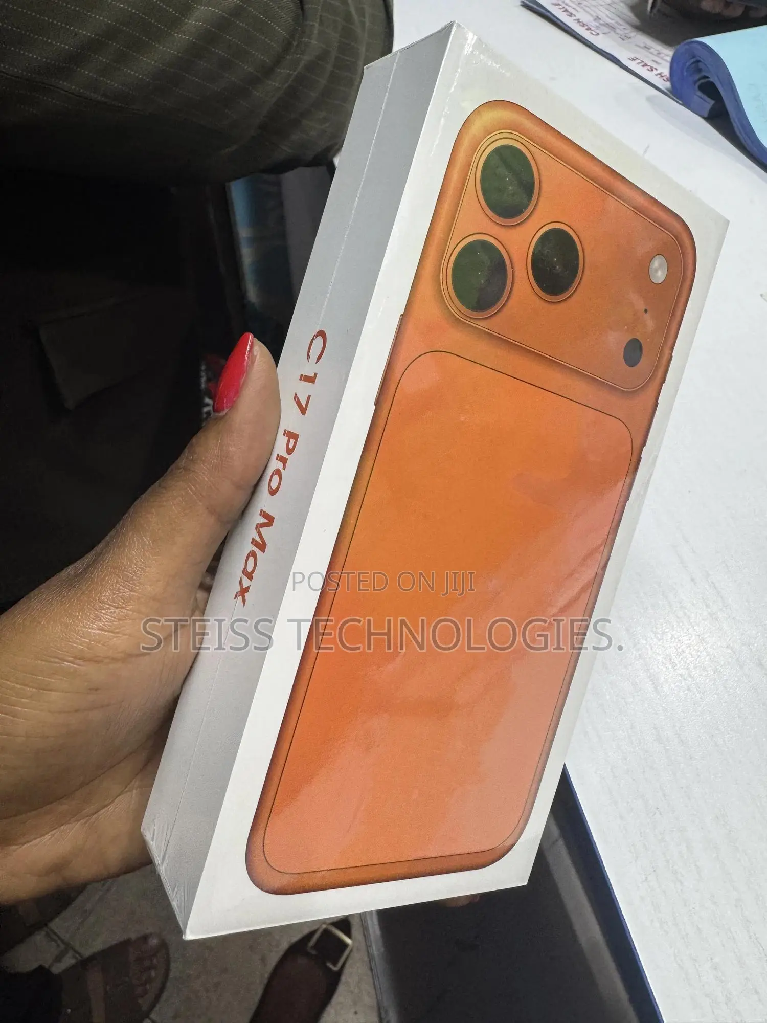 New Mobile Phone 128 GB Orange