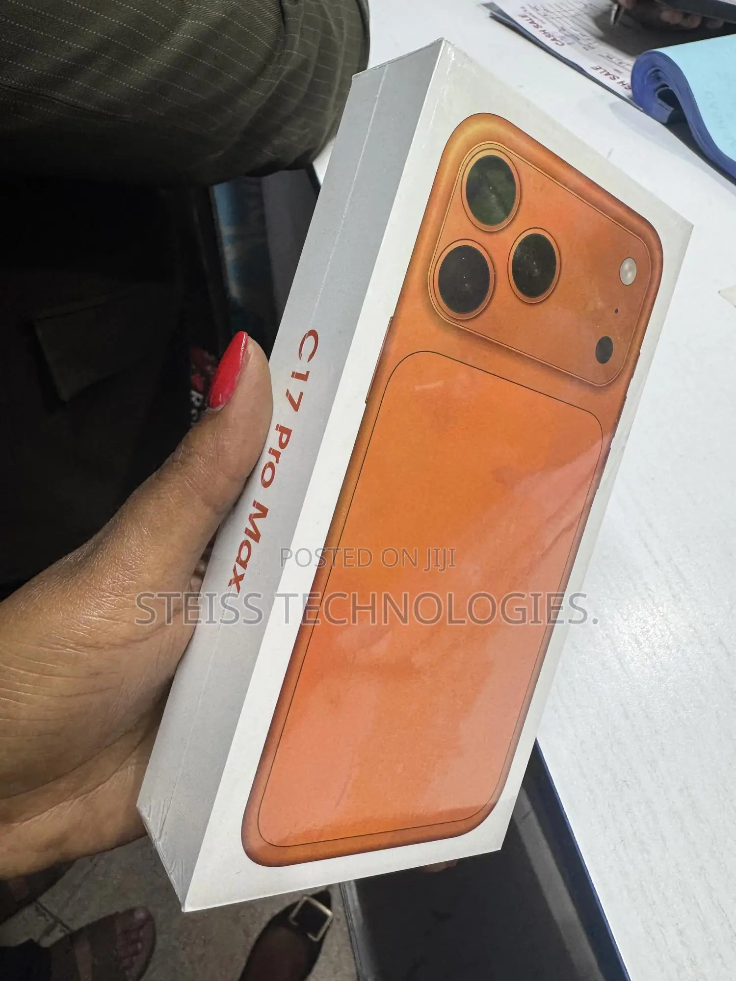 New Mobile Phone 128 GB Orange