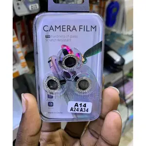 Screen Camera Lens Protectors for Samsung Galaxy A14, A24, and A34 .