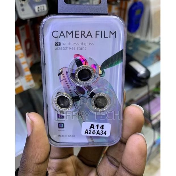 Screen Camera Lens Protectors for Samsung Galaxy A14, A24, and A34 . - thumbnail 2