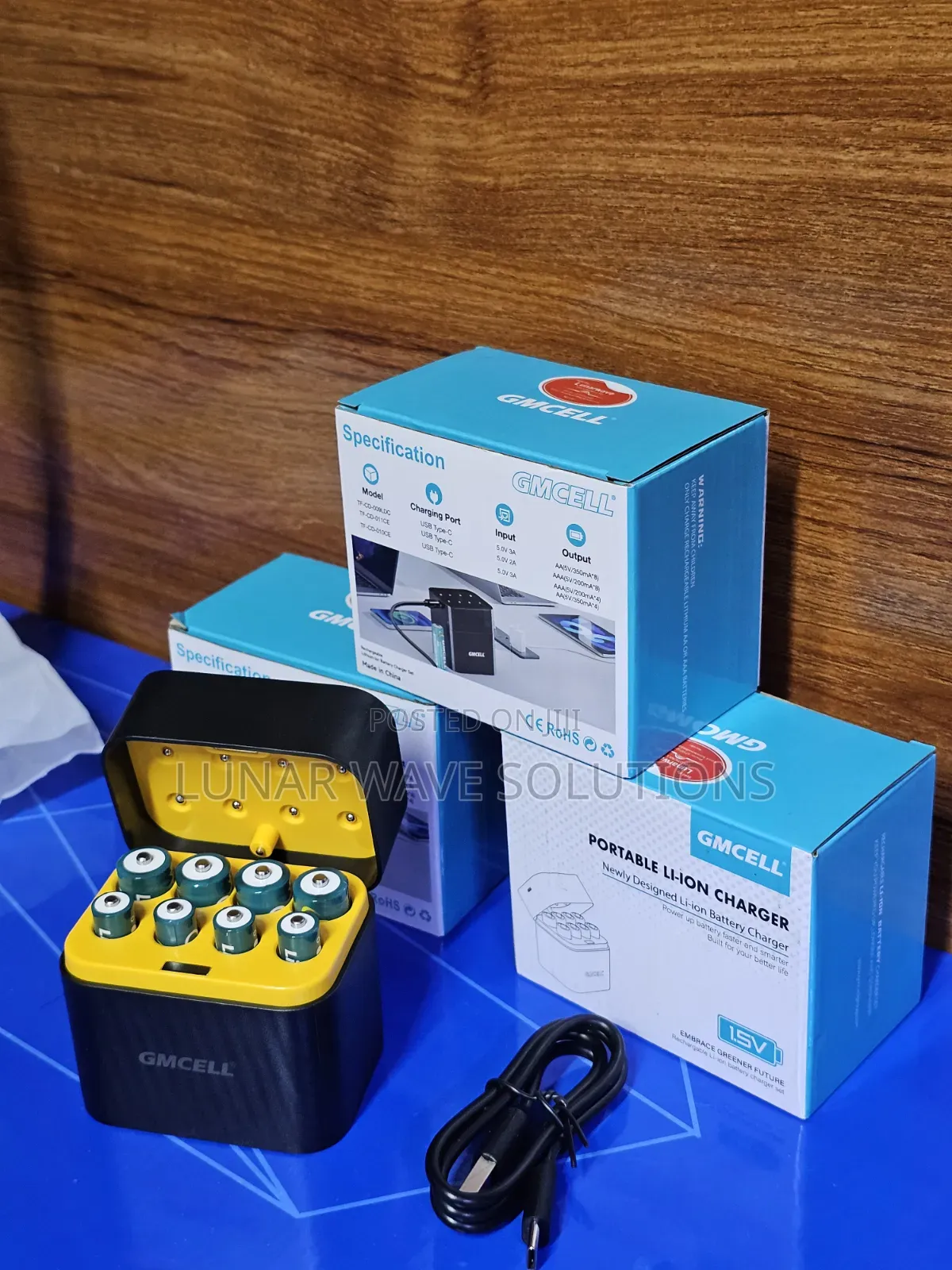Rechargeable Aa/Aaa Batteries With Charging Case