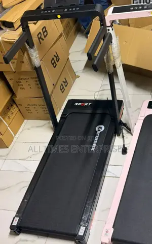 Euromax Foldable Walking Pad Treadmill With Incline and Hand Rails