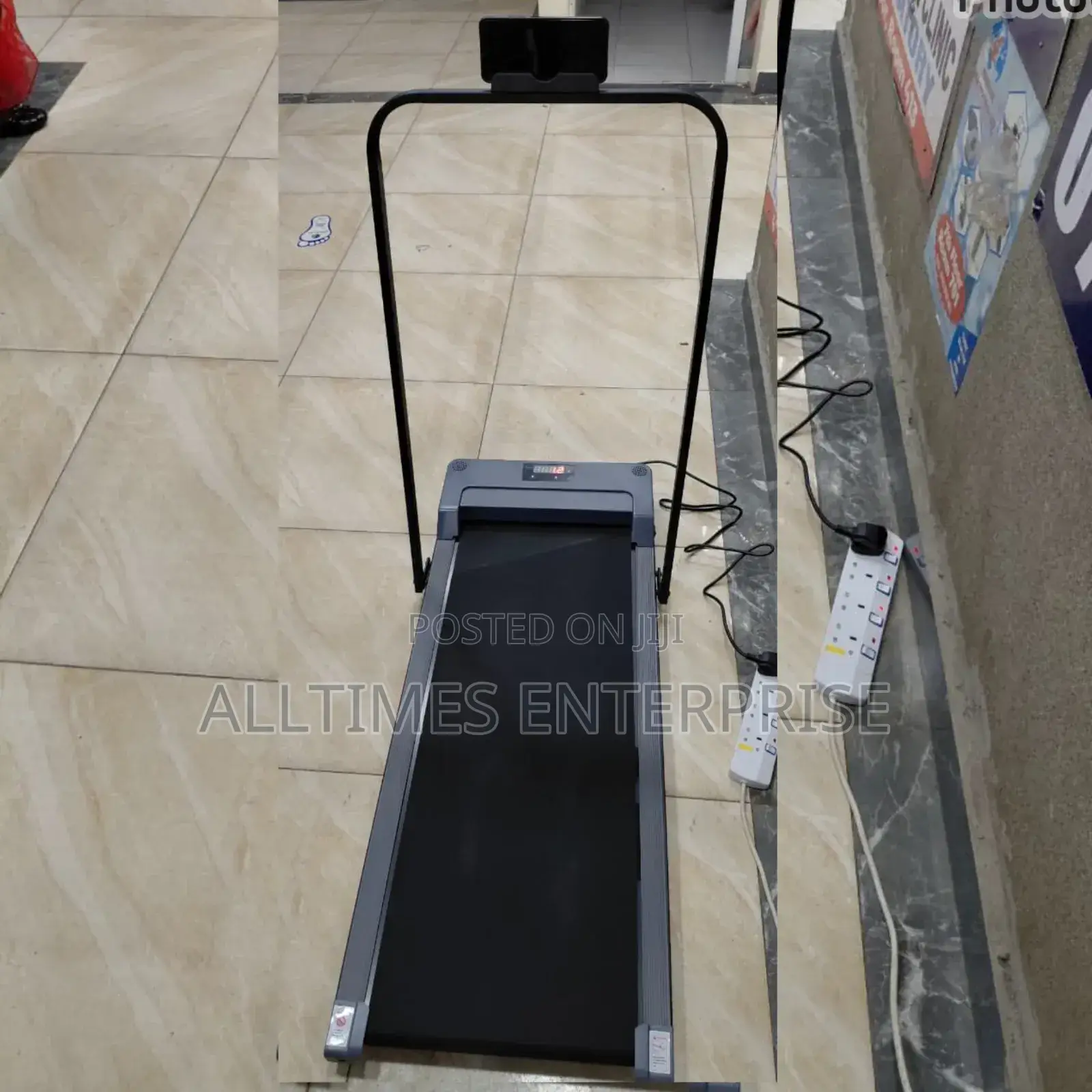 Foldable Remote Controlled Slim Pad Treadmill