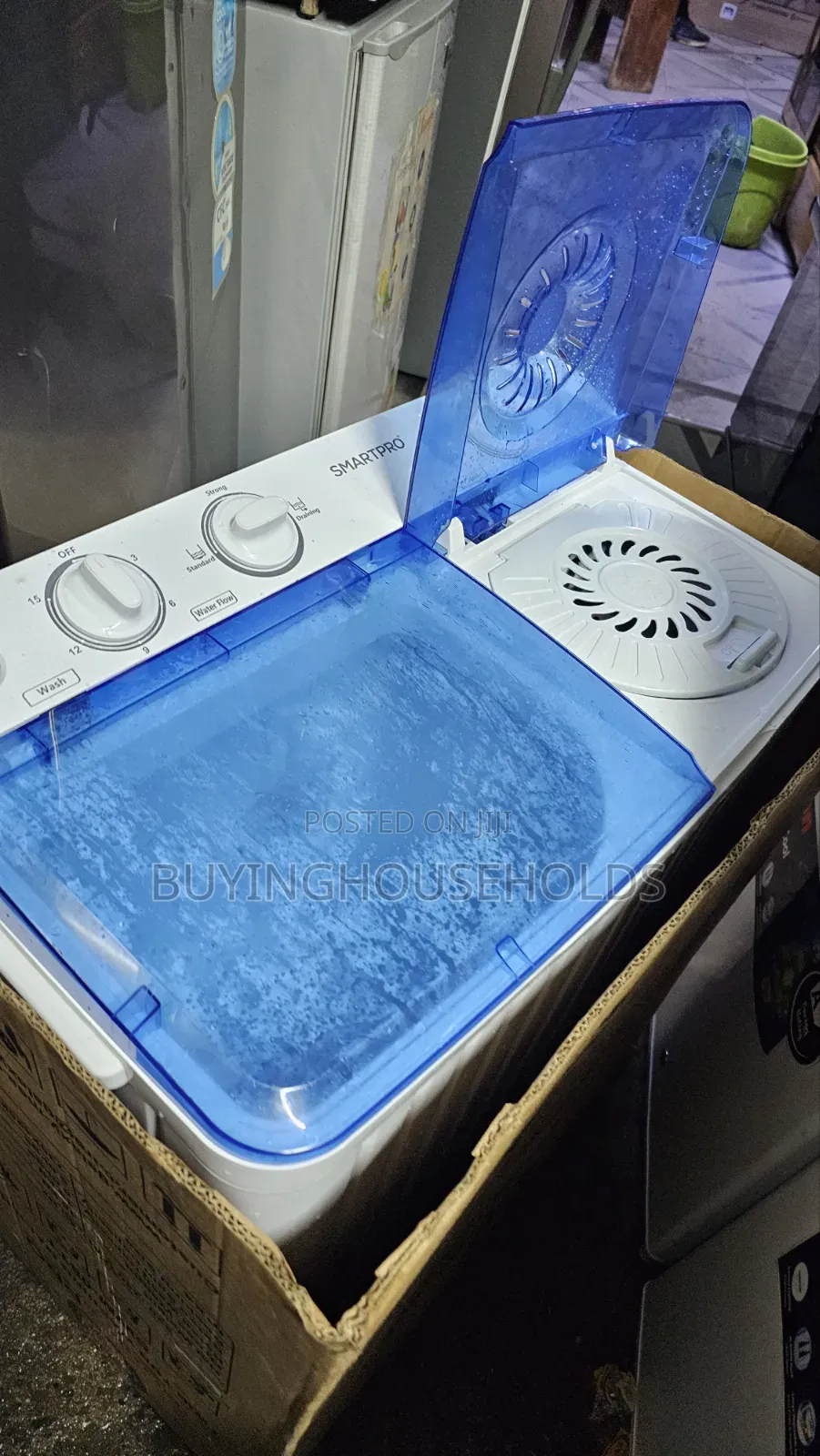 Smartpro 8kg Twin Tub Washing Machine
