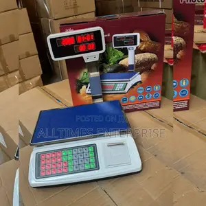 50kg Electric Weighing Scale With Receipt Printer