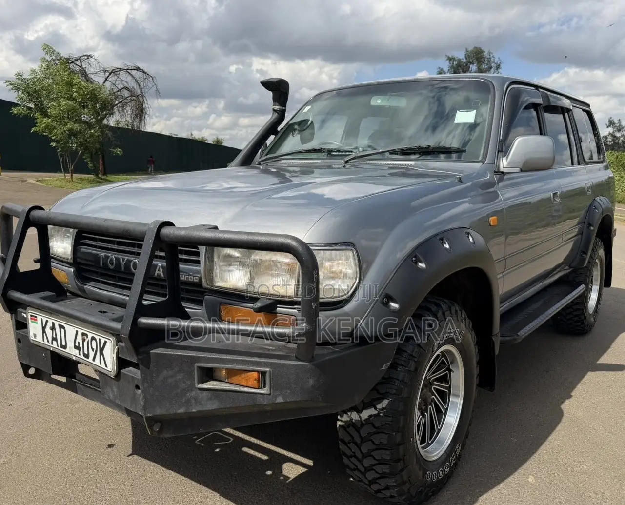 Toyota Land Cruiser 80 Wagon 4.2 D 1993 Gray