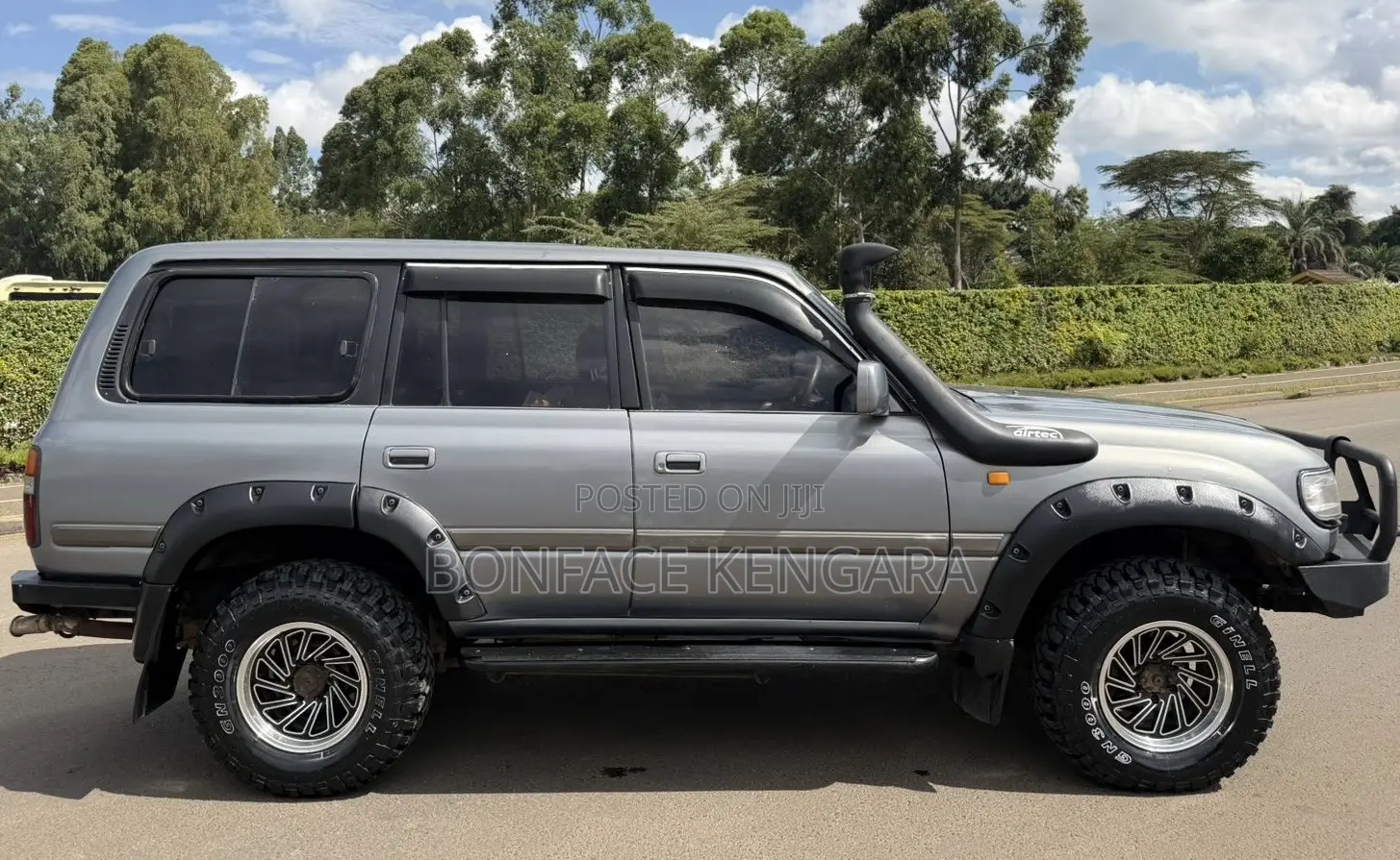 Toyota Land Cruiser 80 Wagon 4.2 D 1993 Gray