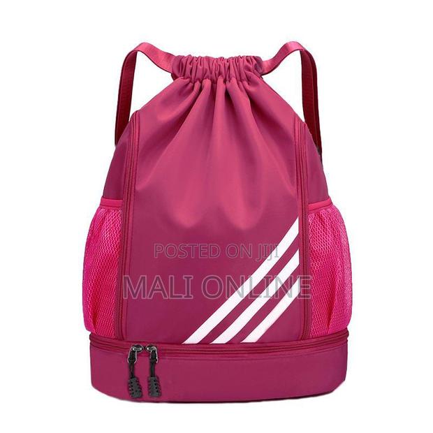 45cm 35-55l Sports Backpack Drawstring Gym Bag With Ball Compartment - thumbnail 2