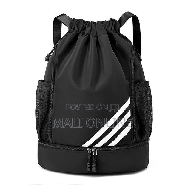 45cm 35-55l Sports Backpack Drawstring Gym Bag With Ball Compartment - thumbnail 3
