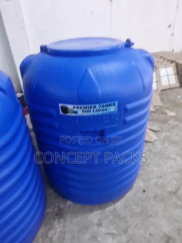 500 LTS Blue Double Layer Virgin Water Tank