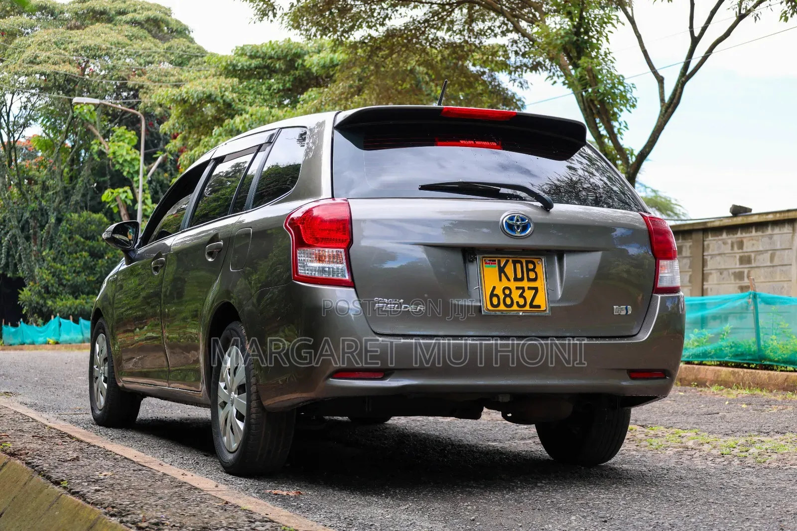 Toyota Corolla Fielder 2014 Gray